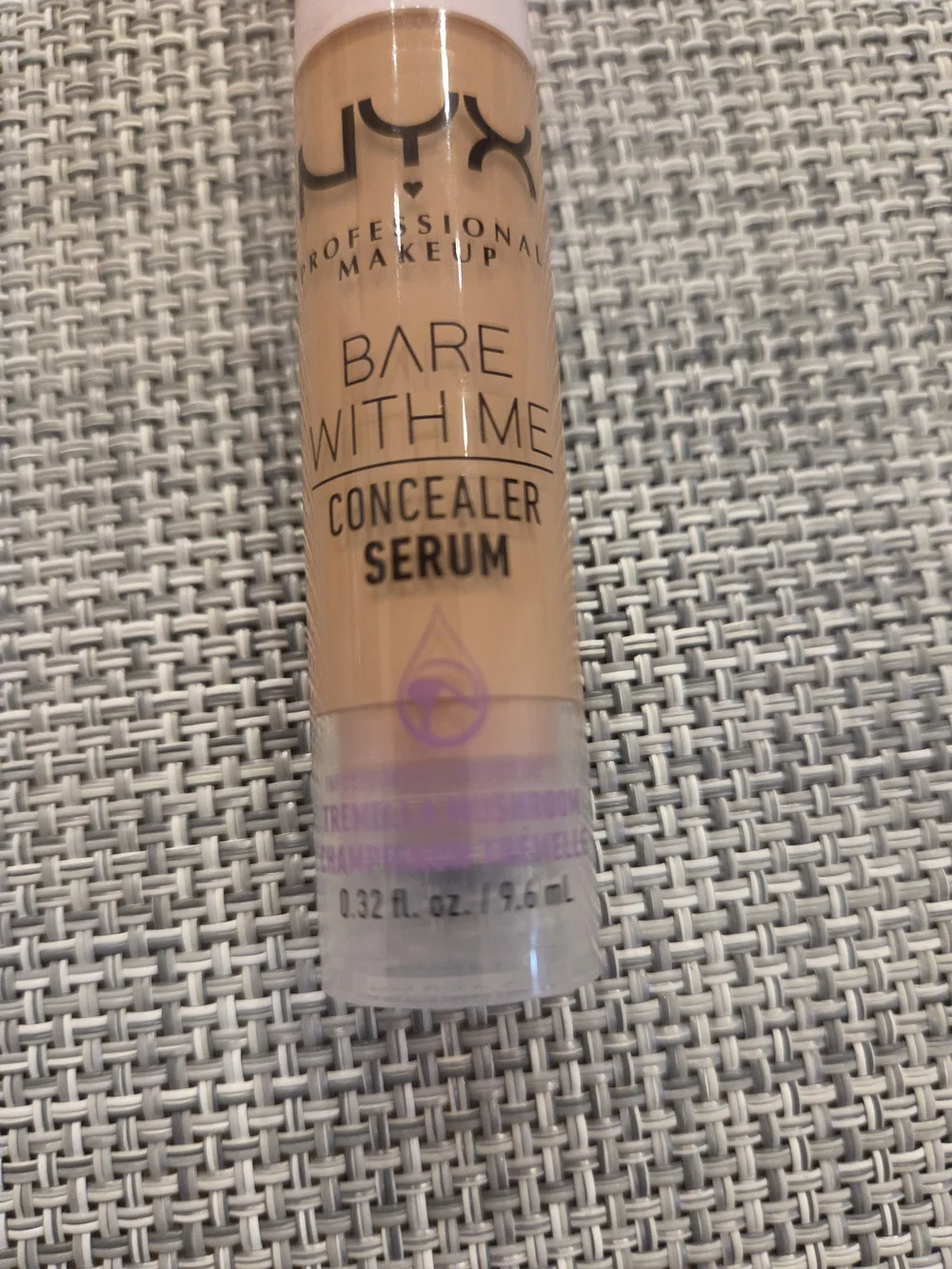 NYX Bare With Me Concealer Serum - Light Beige with Pink Cap